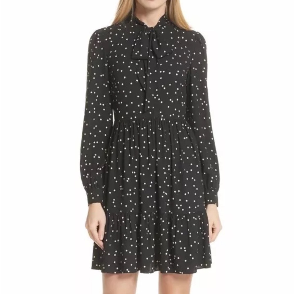 Kate spade polka dot mini dress